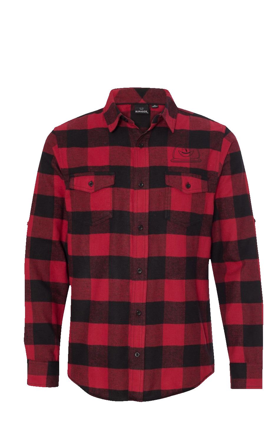 CSS Long Sleeve Buffalo Plaid Flannel 