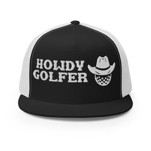 Howdy Golfer Black Cap