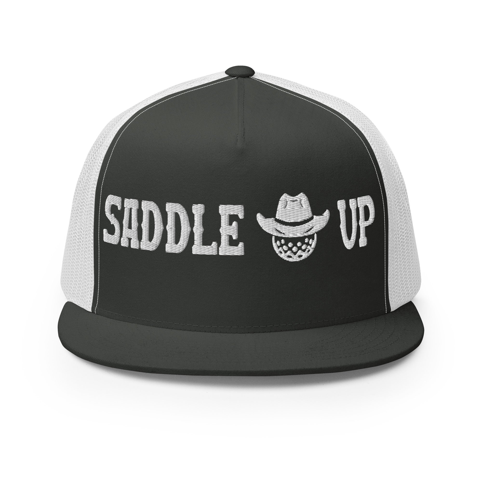 Saddle Up  Charcoal Cap