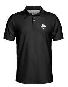 Reride Solid Black Polo