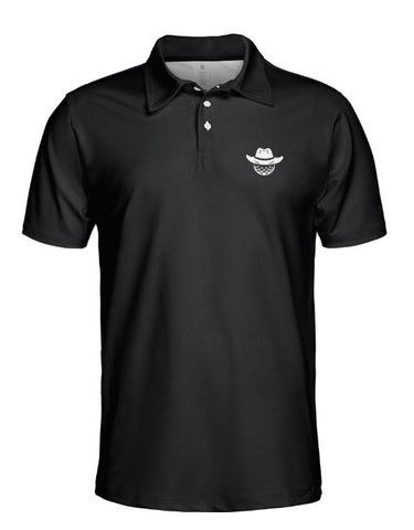 Reride Solid Black Polo