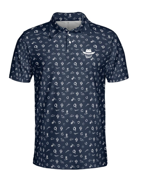 Wild West Navy polo