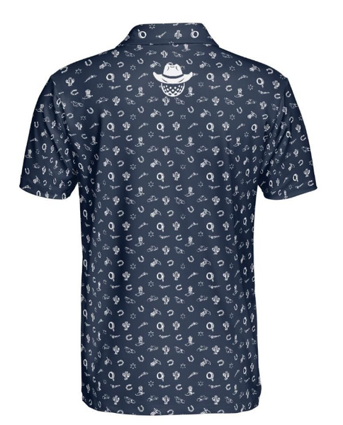 Wild West Navy polo