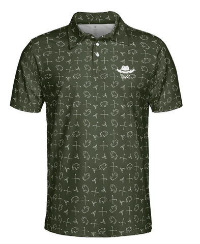 Bison Dark Green Polo