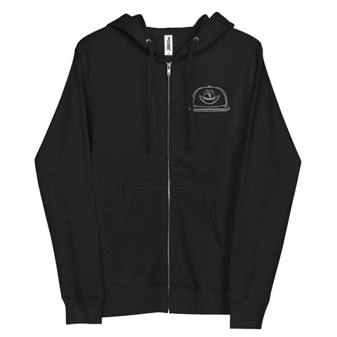 CSS fleece zip up hoodie