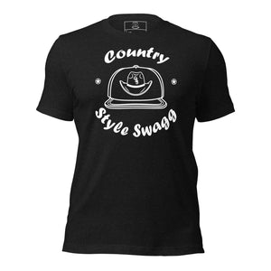 Country Style Swagg Heather Black Shirt