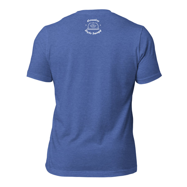 Country Style Swagg  Heather Blue Royal Shirt