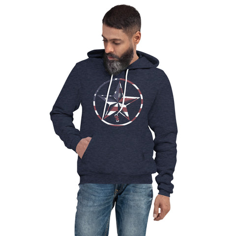 CSS USA Distressed Hoodie